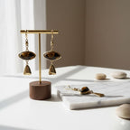 Handmade Retro Natural Tiger Eye Stone Earrings