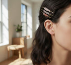 Natural Stone Crushed Stone Hair Pin Set